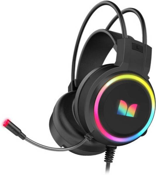 Thundercharge Monster gaming headphone with noise isolation Wired Gaming