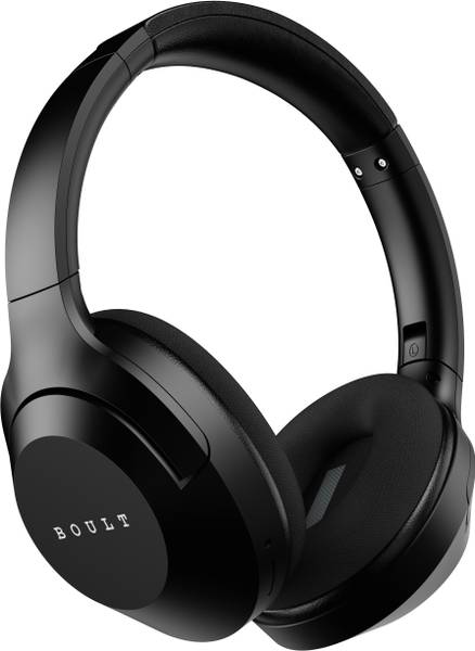 Boult Flex 80Hrs Battery, ENC Mic, 40mm Boosted Drivers, 4EQ Modes, Supreme Bass, 5.4v Bluetooth & Wired