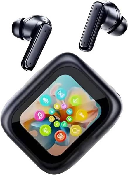 VDTECH Touch Screen Bluetooth Earbuds - Noise Reduction & Spatial Audio True Wireless) Bluetooth