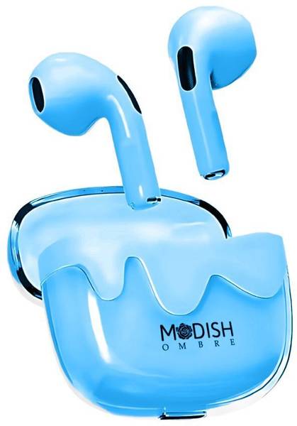 ModishOmbre Aura 50 hr Backup | Dual Mic Clear Calls | 13 mm Driver | Super Bass TWS Earbuds Bluetooth