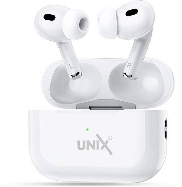 Unix Wireless Buds Pro 2 with 40 hours Battery life Quad Mic