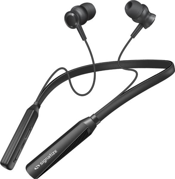 Wireless in-Ear Neckband Bluetooth Earphones with 10mm Drive,50 Hours Playtime Bluetooth without Mic Headset