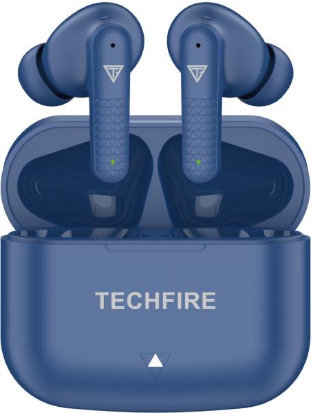 TECHFIRE Bullets 211 TWS Earbuds with 100 HRS Playtime,(50ms Low Latency), Bluetooth v5.3 Bluetooth