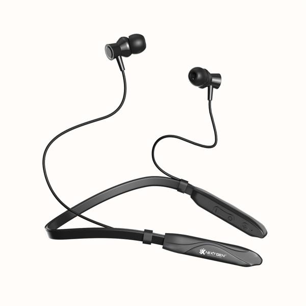 NEXTGEN NB 39 50Hrs Full Week Long Playback Time 10mm Dynamic Driver HD Sound Bluetooth Headset Price History