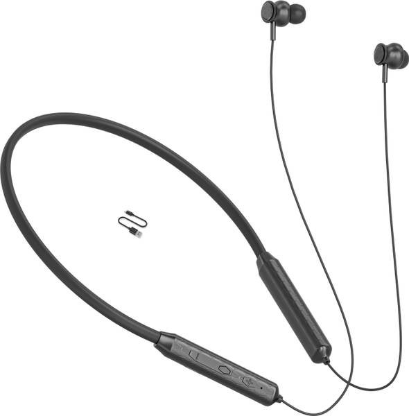 IZWI New 2024 Neckband ASAP Charge and upto 24 Hours Playback Bluetooth