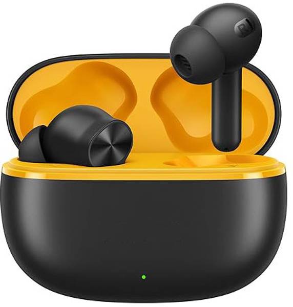 ZOLDYCK Buds T200 Lite Bluetooth in Ear Earbuds,4 Mic, AI ENC for Calls,48 Hours Bluetooth