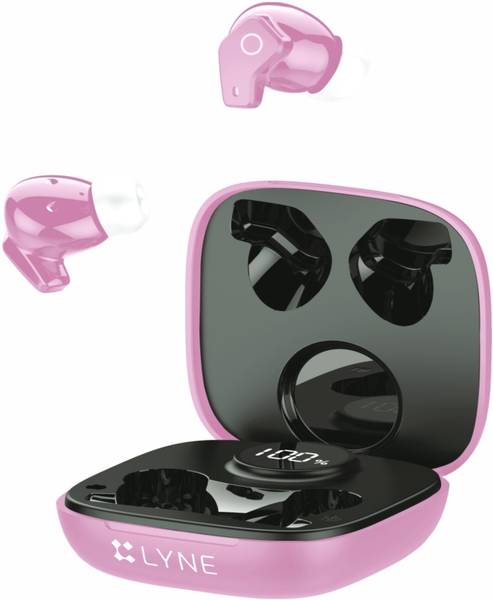 LYNE by U&i CoolPods 11 40Hrs Battery Backup True Wireless Earbuds, IPX4 Water Resistance Bluetooth Headset