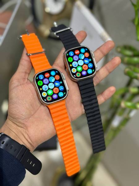zora T800 ULTRA SMARTWATCH 4G (ORANGE + BLACK) Bluetooth