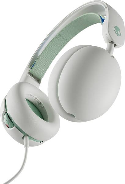 Skullcandy Grom Wired for Kids,Volume-Limiting, Share Audio Port,Safety and durability Wired