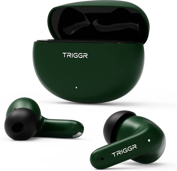 TRIGGR Ultrabuds N3 with Crisp Calling, 50H Playtime, 13mm Drivers, AI ENC, BassXpand Bluetooth
