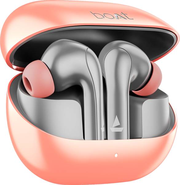 boAt Airdopes 155 w/ 40 hrs Playtime,In-Ear Detection,Quad Mics ENx Tech,ASAP Charge Bluetooth Headset