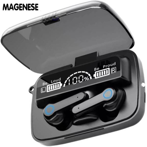 house of common M19 Earbuds/TWS/buds 5.1 with 280H Playtime, Headphones with Power Bank Bluetooth