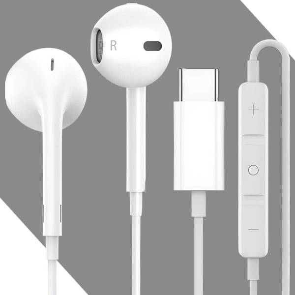 Bxeno Type C Handsfree with Mic for S21/S21+/S20/S20+/S10/S10e/S9[10K] Wired
