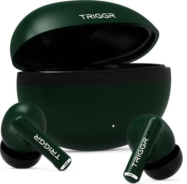 TRIGGR Ultrabuds N5 with Latest BT v6.0, 40Hr Playtime, 13mm Dynamic Drivers, Rich Bass Bluetooth