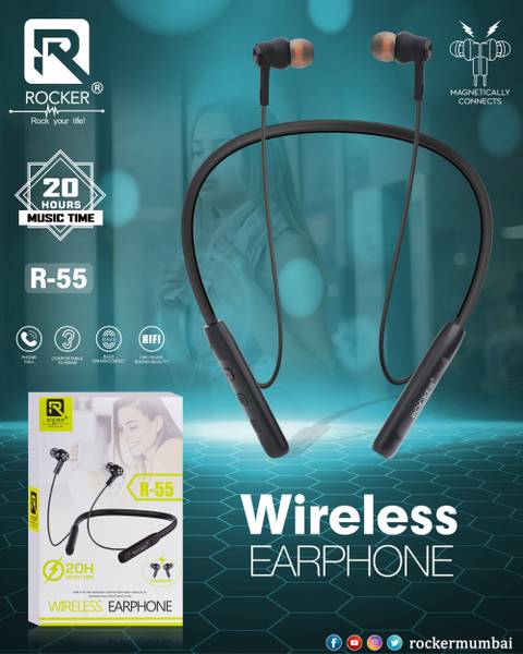 Rocker Bluetooth Wireless in Ear Earphones Bluetooth Wired
