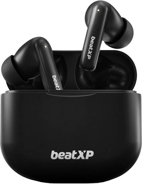 beatXP Vibe XPods with 60H Playtime, Quad Mic ENC, Gaming Mode, BT 5.3 Wireless Earbuds Bluetooth Headset