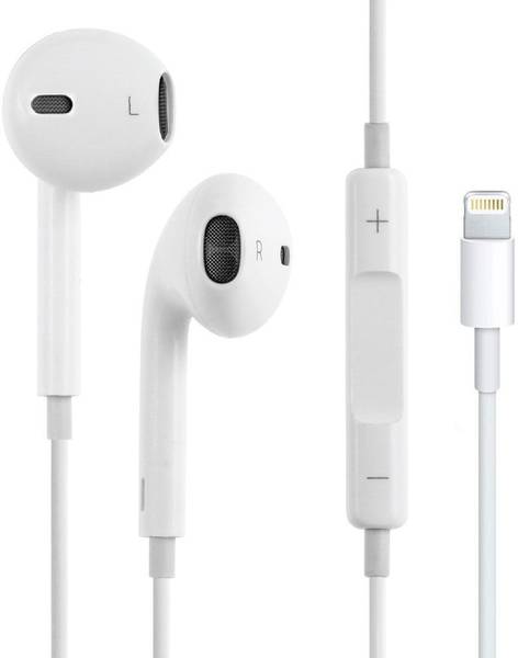 LELISU Apple Handfree Earphone for Airpods Apple Earphone Wireless Lighting Connector Wired Headset