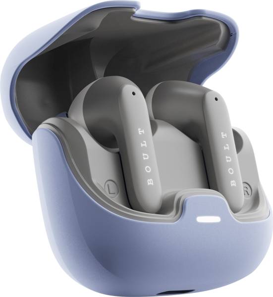 Boult Audio Z40 Pro with 100H Battery, Quad Mic ENC, Scratch Proof, Rubber Grip Design, 5.3v Bluetooth Headset