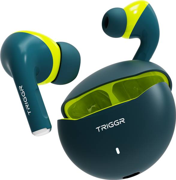 TRIGGR Rizz Duo with Latest BT v6.0, Dual Pairing, Premium Rubber Finish, 40Hr Playtime Bluetooth