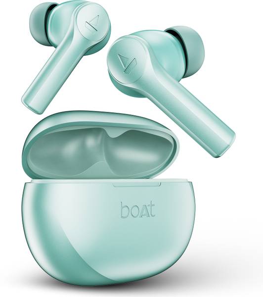 boAt Airdopes Supreme w/ 4 Mics AI ENx Tech, 50 HRS Playback,Multi Point Connectivity Bluetooth Headset