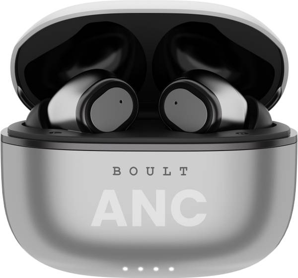Boult Z40 Ultra ANC 32dB, Dual Device Pairing, 100H Battery, 4 Mic ENC, Brushed Metal Bluetooth