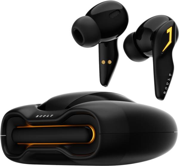 Boult Audio Astra with Quad Mic ENC, 48Hrs Battery, Low Latency Gaming, Made in India, 5.3v Bluetooth Headset
