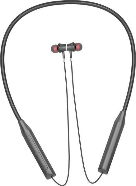 Qeikim NB116 Happy 30 Hours Playting Time Deep Bass Made In India Bluetooth Neckband Bluetooth Gaming Headset