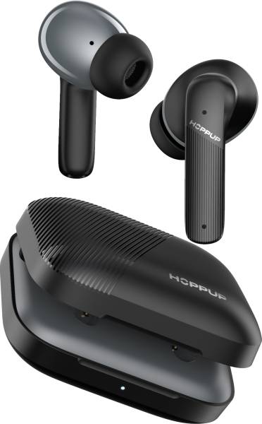 HOPPUP AirDoze Z51 with 4 Mic ENC, 13MM Drivers, 50H Playtime, 40MS Low Latency 5.4V Bluetooth Headset
