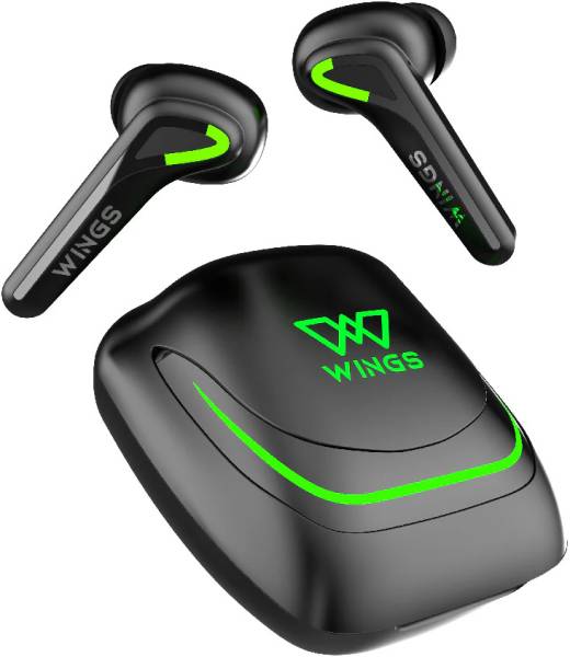 WINGS Phantom 760 in Ear Earphones Wireless Earbuds with LED Battery Indicator Bluetooth Headset