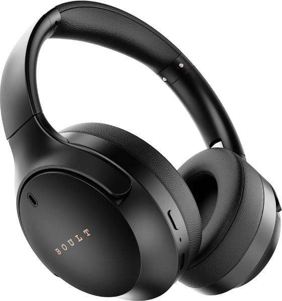 Boult Q 70Hrs Battery, ENC Mic, 40mm Boosted Drivers, 4 EQ Modes, Supreme Bass, 5.4v Bluetooth & Wired