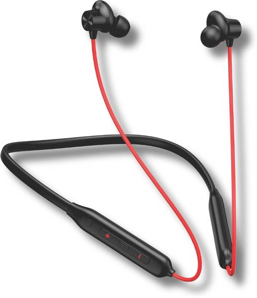 TecSox Tecband Zap 200 Neckband upto 40 hr High Bass Sound HD Mic [Black] Bluetooth