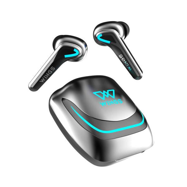 Wings Phantom 760 Wireless Earphones with Low Latency, Bullet ChargeTM & App Support Bluetooth Gaming Headset
