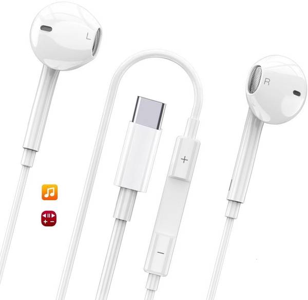 MARS Type C Earphones with Mic for OPPO Reno10 5G Reno 10 Pro Reno