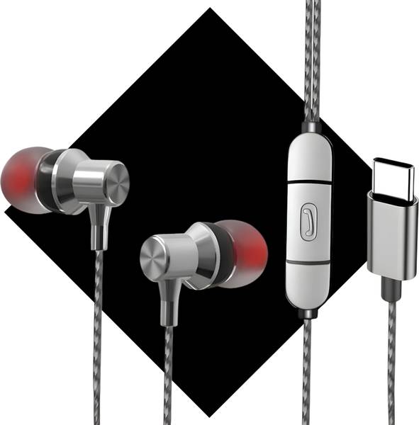 Bxeno Type C Handsfree with Mic T3x 5G/T3 5G/T2 Pro/V30Pro/V30/V29e/Y18e/Y28(32D) Wired