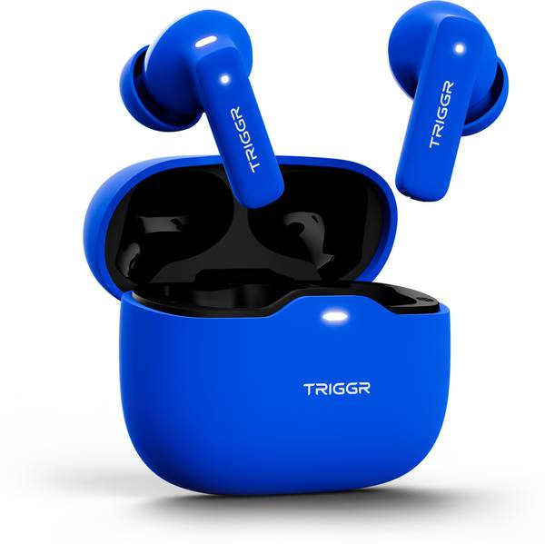 TRIGGR Apex S2 2025, Dual Pairing, 60H Battery, Preset EQ, Quad Mic ENC, Rubber Finish Bluetooth