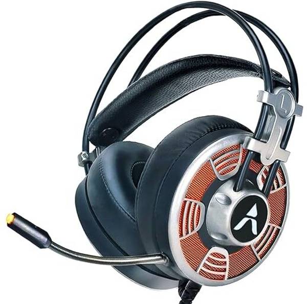 ADCOM Vision 7.1 USB Surround Sound With 50mm Bass Driver ,LED Light Over Ear Gaming Wired Gaming