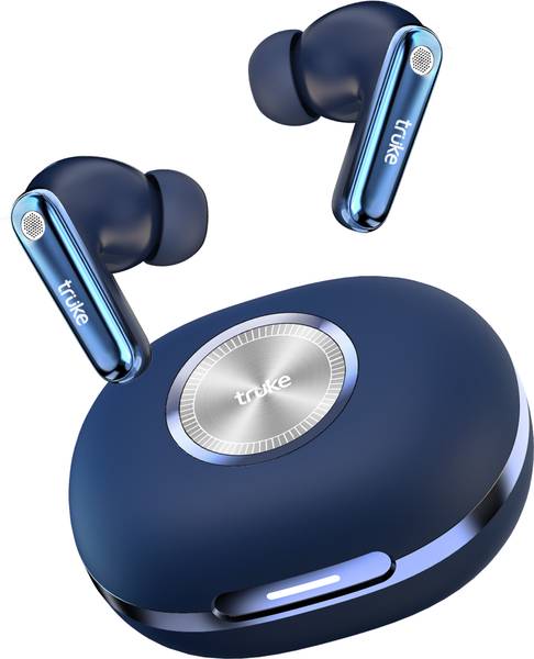 truke Mega 10 Earbuds w/ 70H Battery, 24-Bit Spatial Sound, Dual Pairing, 13mm Drivers Bluetooth