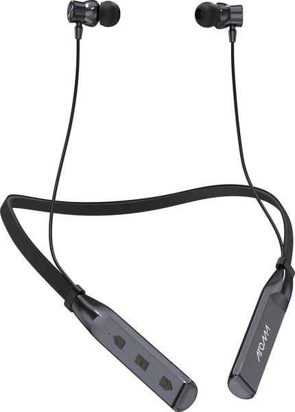 Aroma NB119 Trend Upto 100H Playtime*, Magnetic On/Off, ENC, Fast Charging Neckband Bluetooth
