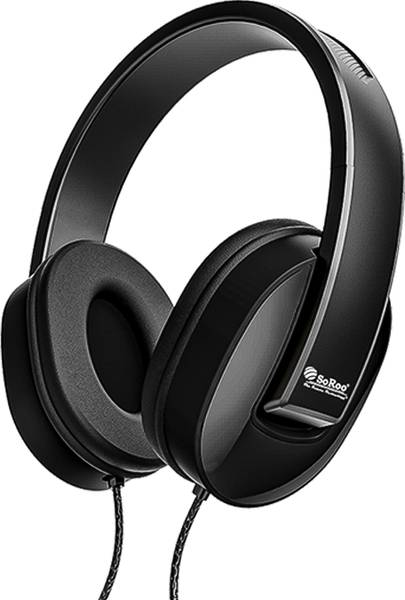 SoRoo SR 108 Wired On Ear Headphone with 3.5mm Jack Built in