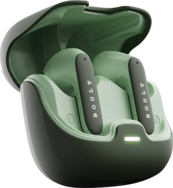 Boult Audio Z40 Pro with 100H Battery, Quad Mic ENC, Scratch Proof, Rubber Grip Design, 5.3v Bluetooth Headset