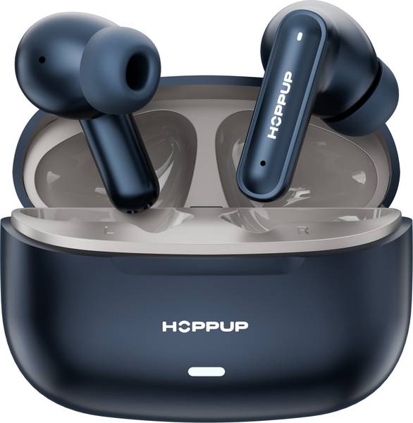 HOPPUP AirDoze F52 Earbuds with 40H PlayTime, 40MS Low Latency, AI ENC & 5.4v Bluetooth