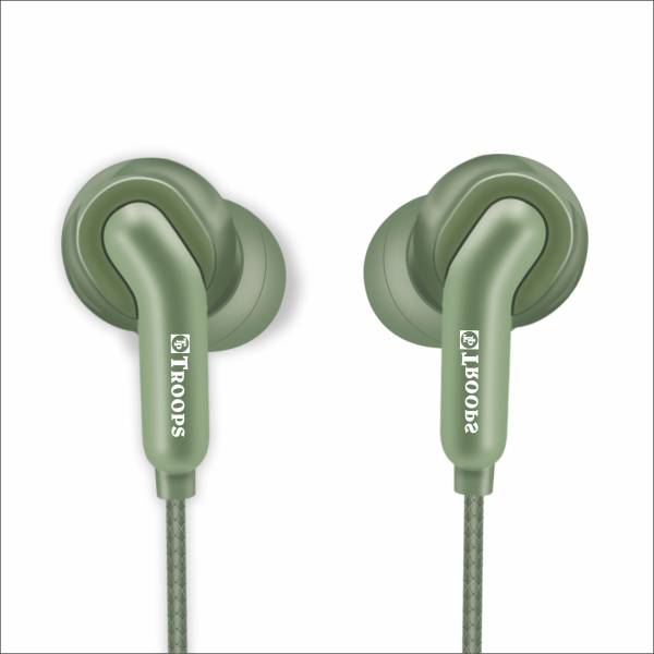 Wired in-Ear Earphones with Mic, Ultra Deep Bass & Metal Sound Chamber Wired Headset