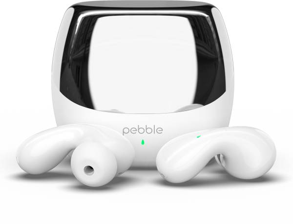 Pebble Wave Buds High Bass Clear Sound Quality, Passive Noise Cancellation Bluetooth