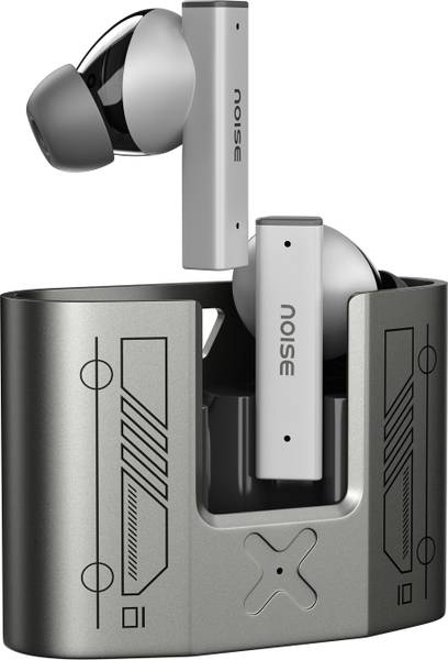 Noise Buds Marine, 35Hr Battery, Alloy Metal Case With Chain, 32dB ANC, Dual Pairing Bluetooth