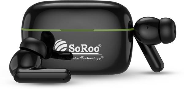 SoRoo IPODS-10 TWS 5.1v Earbuds with upto 30 Hours battery life & Fast charge Bluetooth Headset