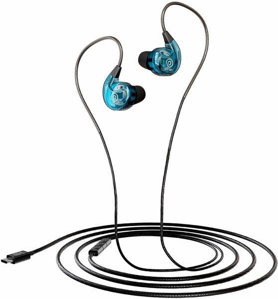PTron Pride Bliss Type C IEM Earphone with HD mic, In-Line Controls & 1.2M Tangle Free Wired