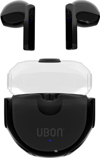 Ubon BT-370 TWS Wireless v5.0 with In-built Mic, 20Hours Playtime & Touch Operation Bluetooth Headset