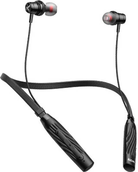 KDM A1 Evergreen Wireless Neckband | 24H Playtime | Super Bass | Type-C Charging Bluetooth