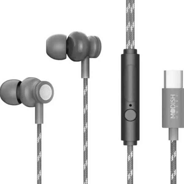 ModishOmbre RIFF USB C Headphone Wired Type C Earphone Noise-Canceling with Microphone Wired