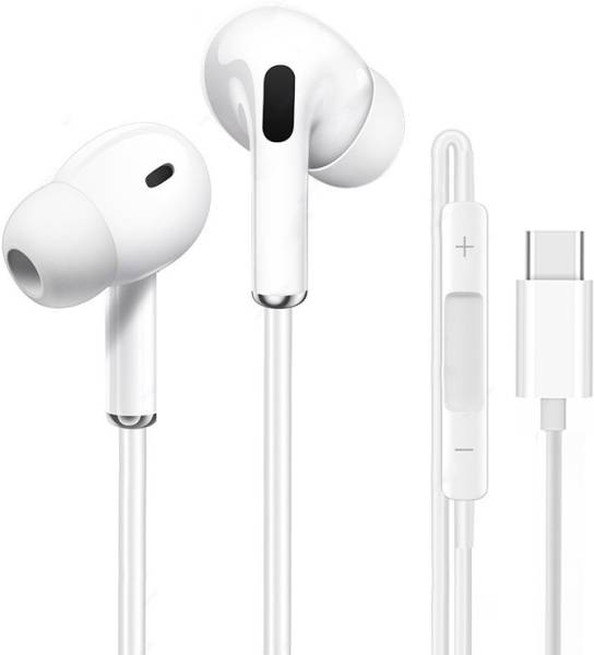 X88 Pro Iphone Wired Earphone C type built in mic- iphone 15/14/13/12/11 Pro max Wired Headset